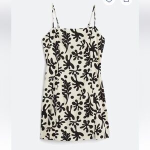 Lost + Wander - Minerva’s Spell Mini Dress, Size M, Black & White